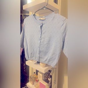 Baby blue top